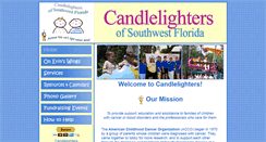 Desktop Screenshot of candlelightersswfl.org